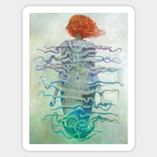 Zdzislaw Beksinski - Zdzislaw Beksinski Window Sticker